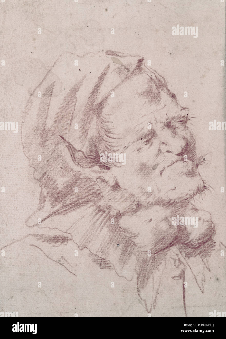 Groteske von Jusepe de Ribera, (1591-1652) Stockfoto
