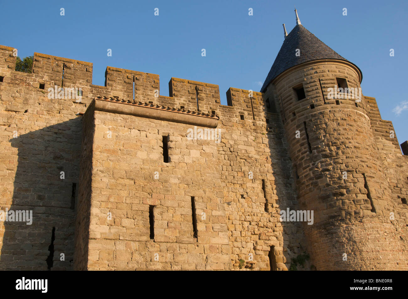 Die Burg von Carcassonne. Aude.France Stockfoto