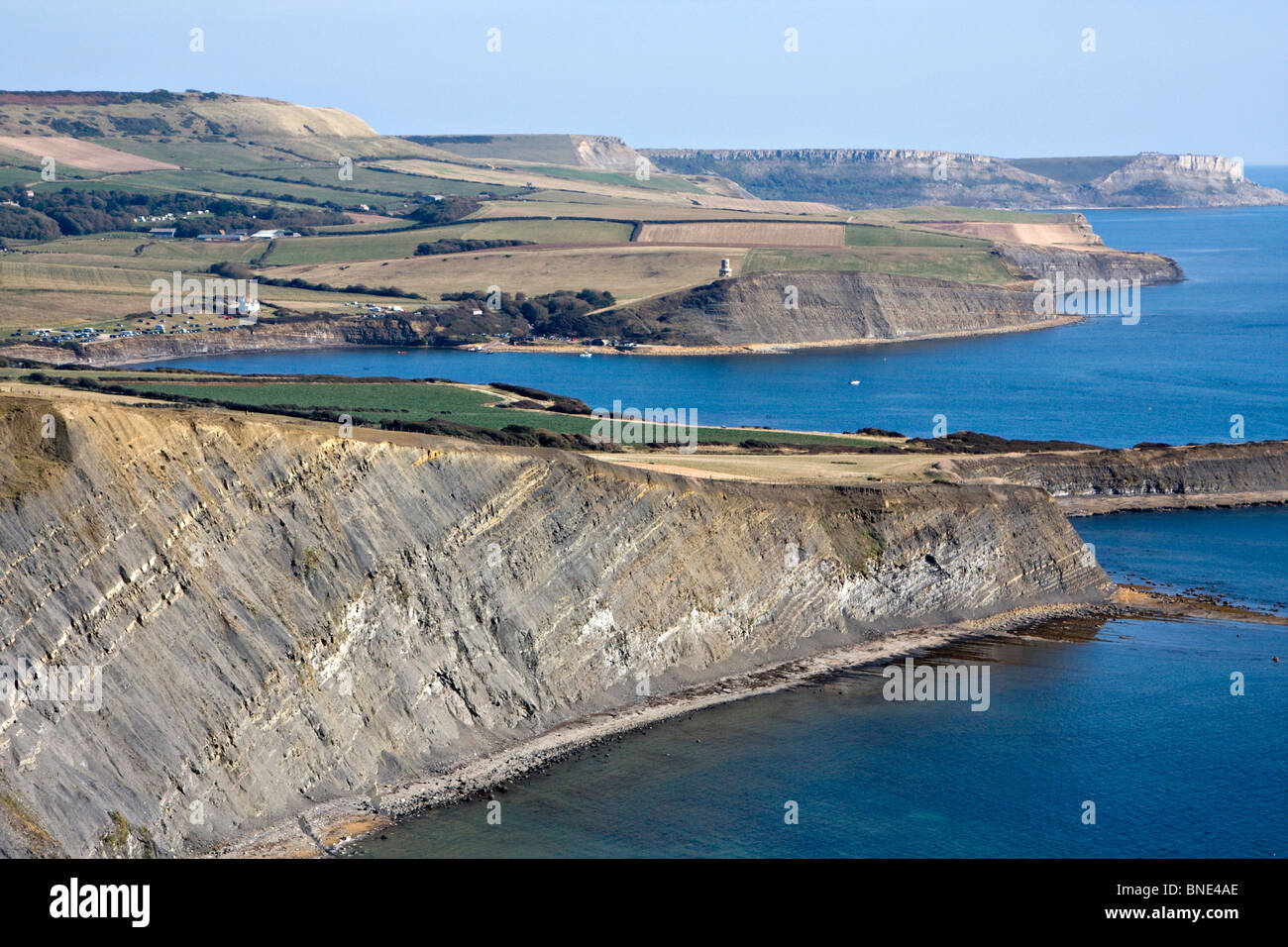 Kimmeridge Küste Dorset England uk gb Stockfoto