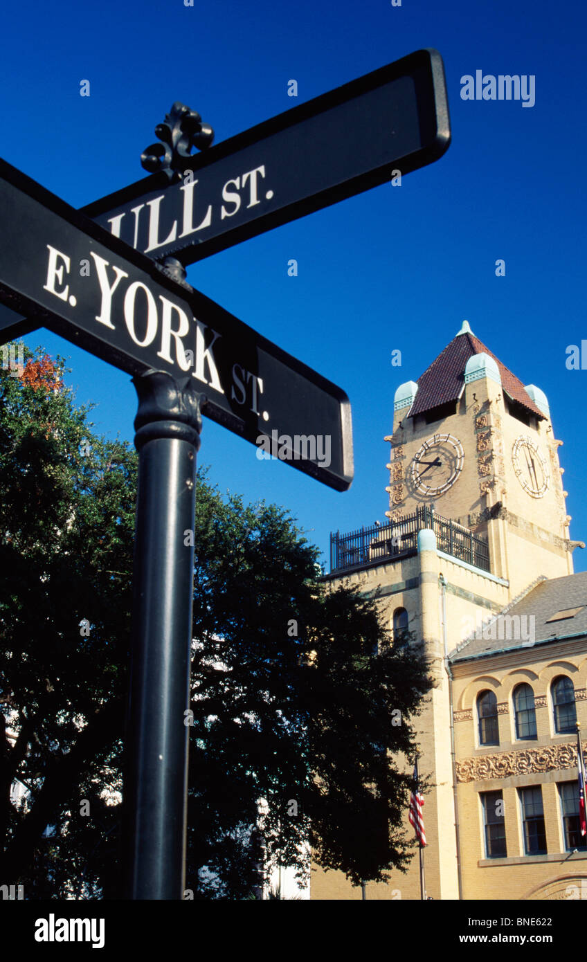 USA, Georgia, Savannah, Chatham County Courthouse Stockfoto