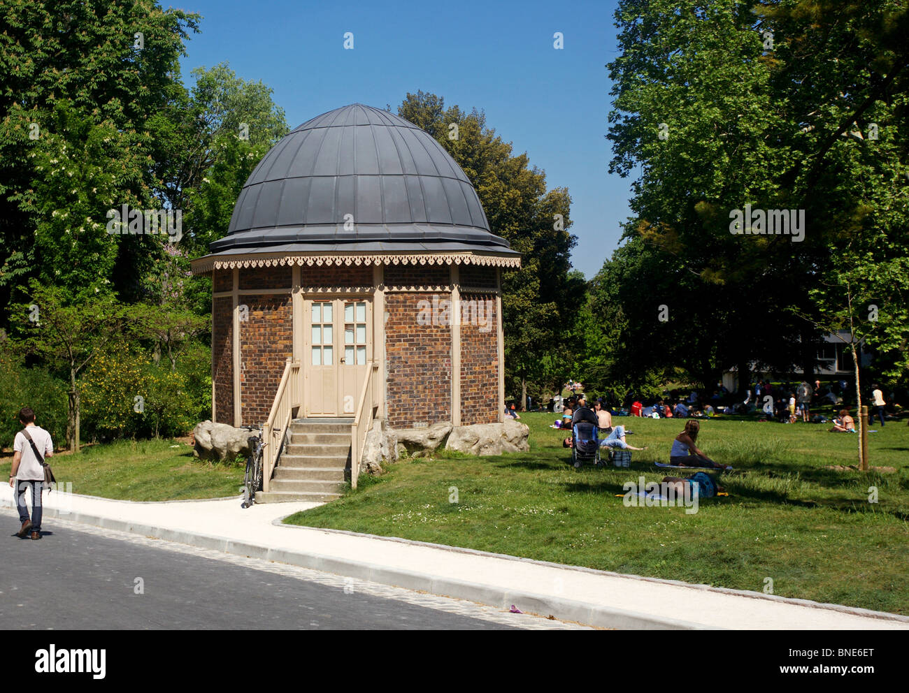 Parc Montsouris, Paris, Frankreich Stockfoto