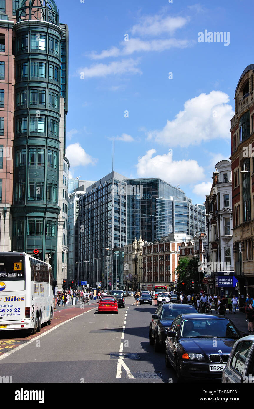 Bishopsgate, City of London, Greater London, England, Vereinigtes Königreich Stockfoto