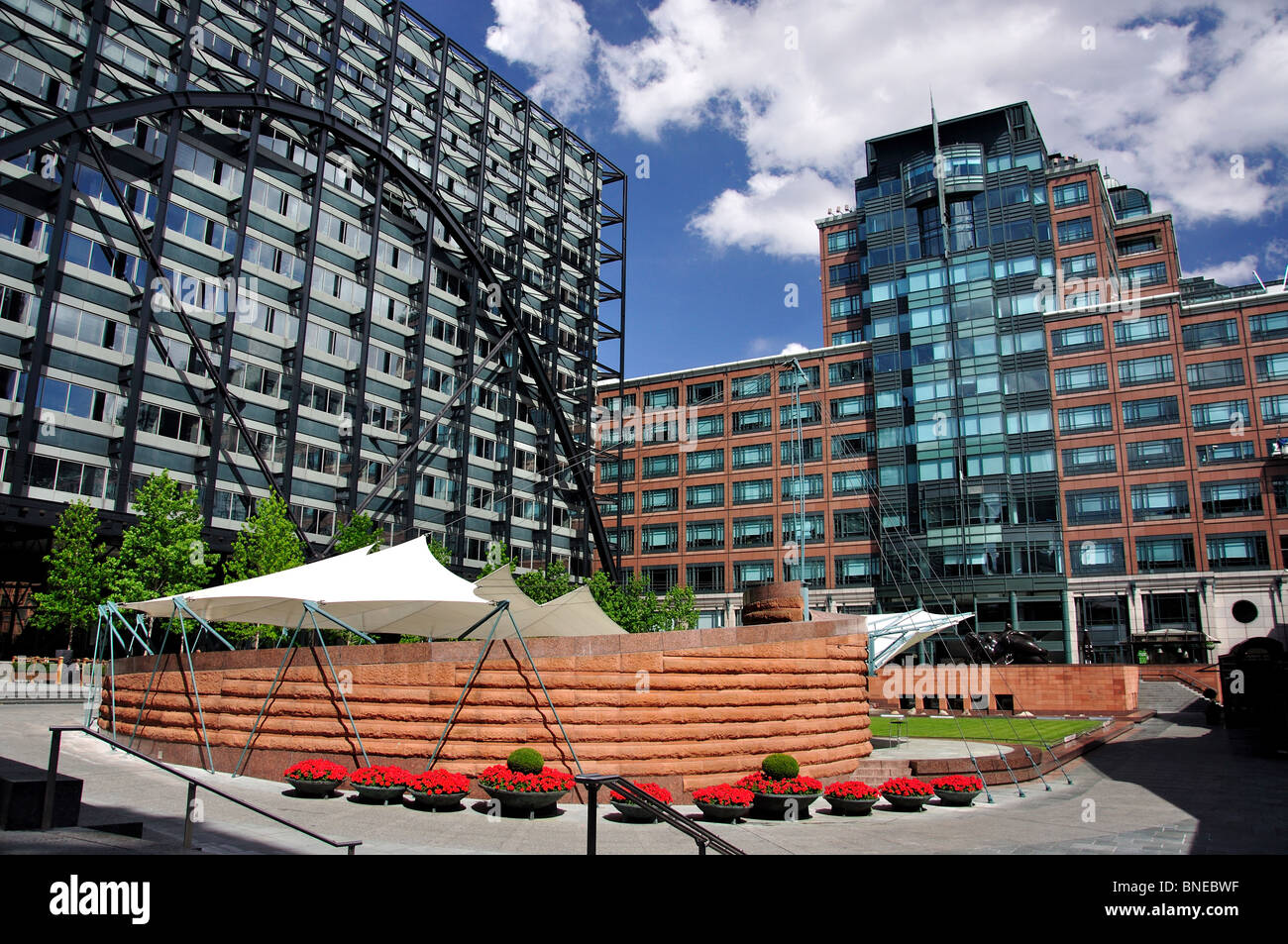 Exchange Square, Broadgate, City of London, größere London, England, Vereinigtes Königreich Stockfoto