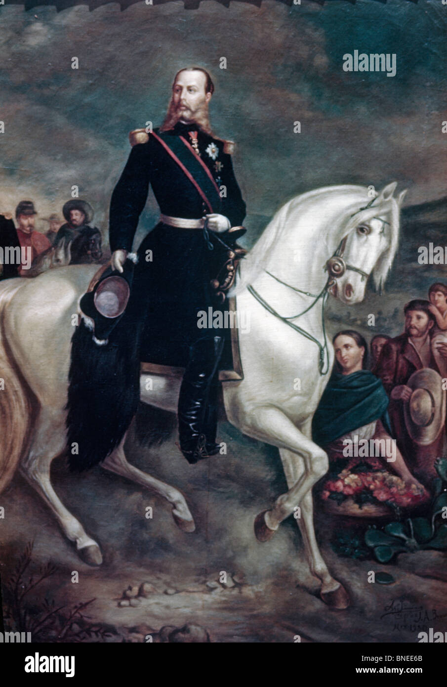 Kaiser Maximilian von Mexiko Stockfoto
