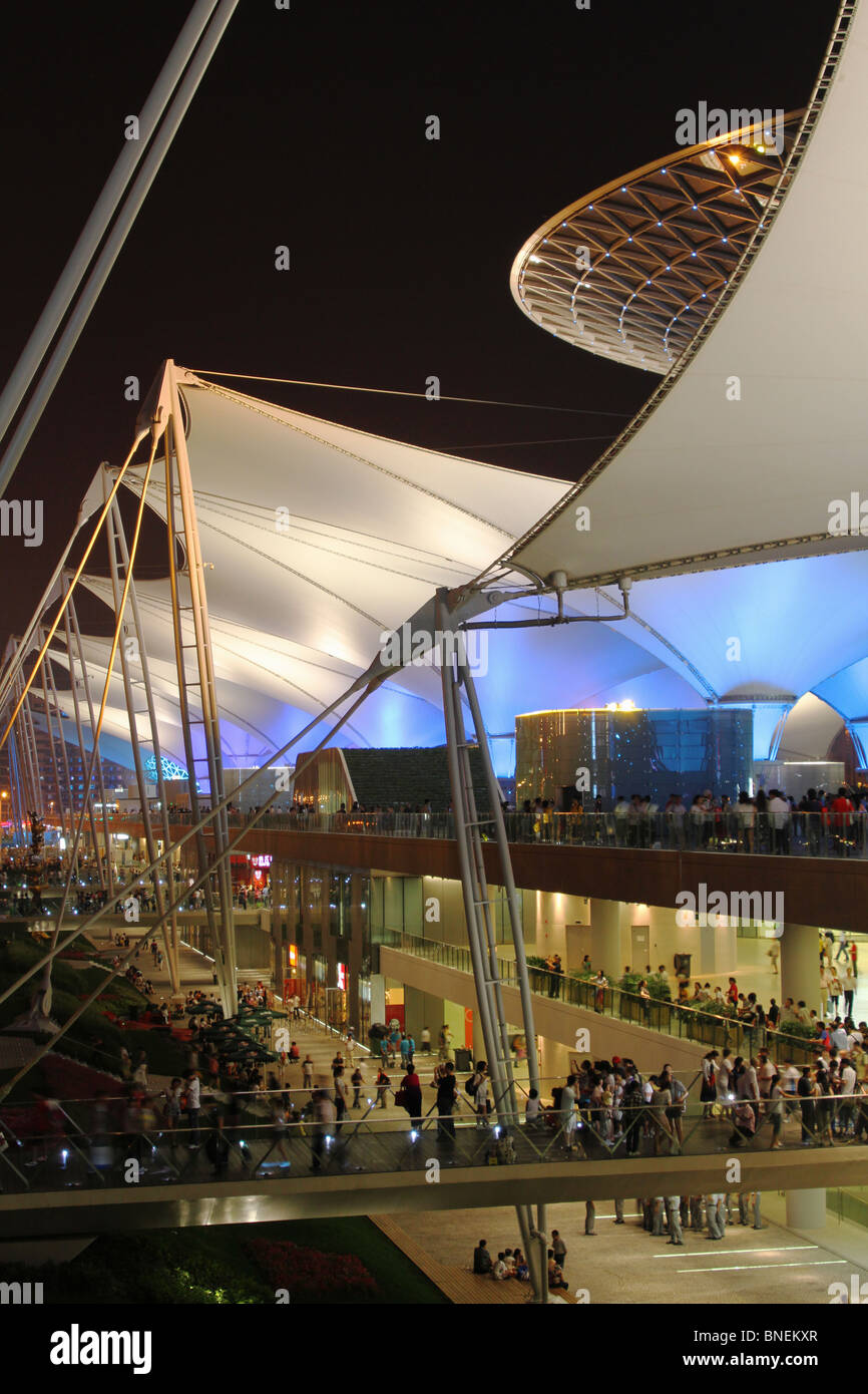 2010 Shanghai World Expo Park, Pudong, Shanghai, China. Weltausstellung. Stockfoto