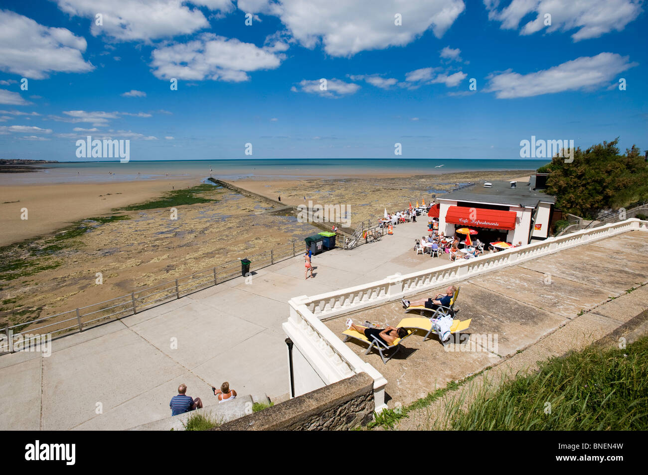 West Bay Beach, Margate, Kent, Großbritannien Stockfoto