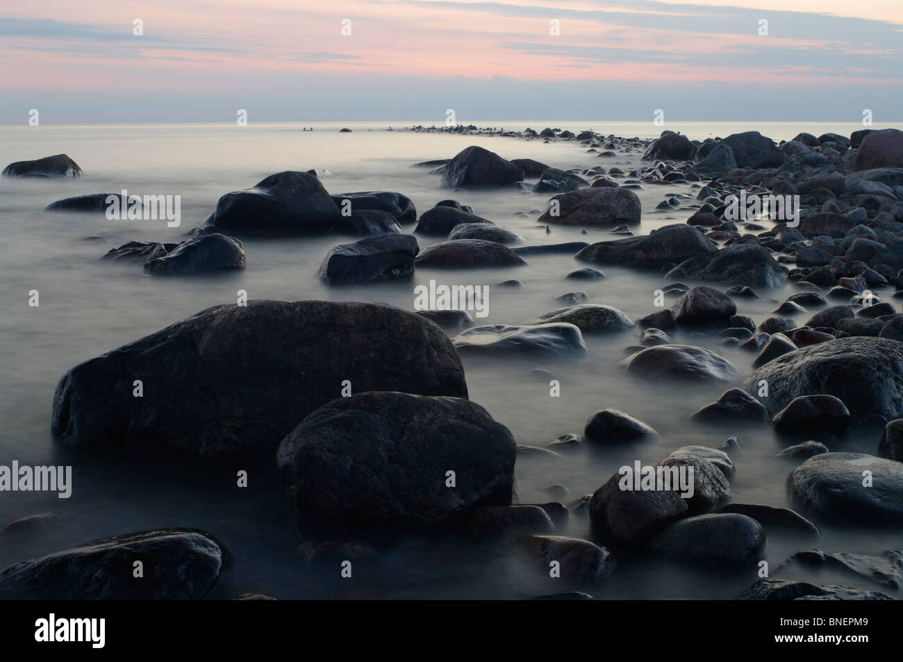 Tahkuna Landschaft in Insel Hiiumaa, Estland Baltikum EU Stockfoto