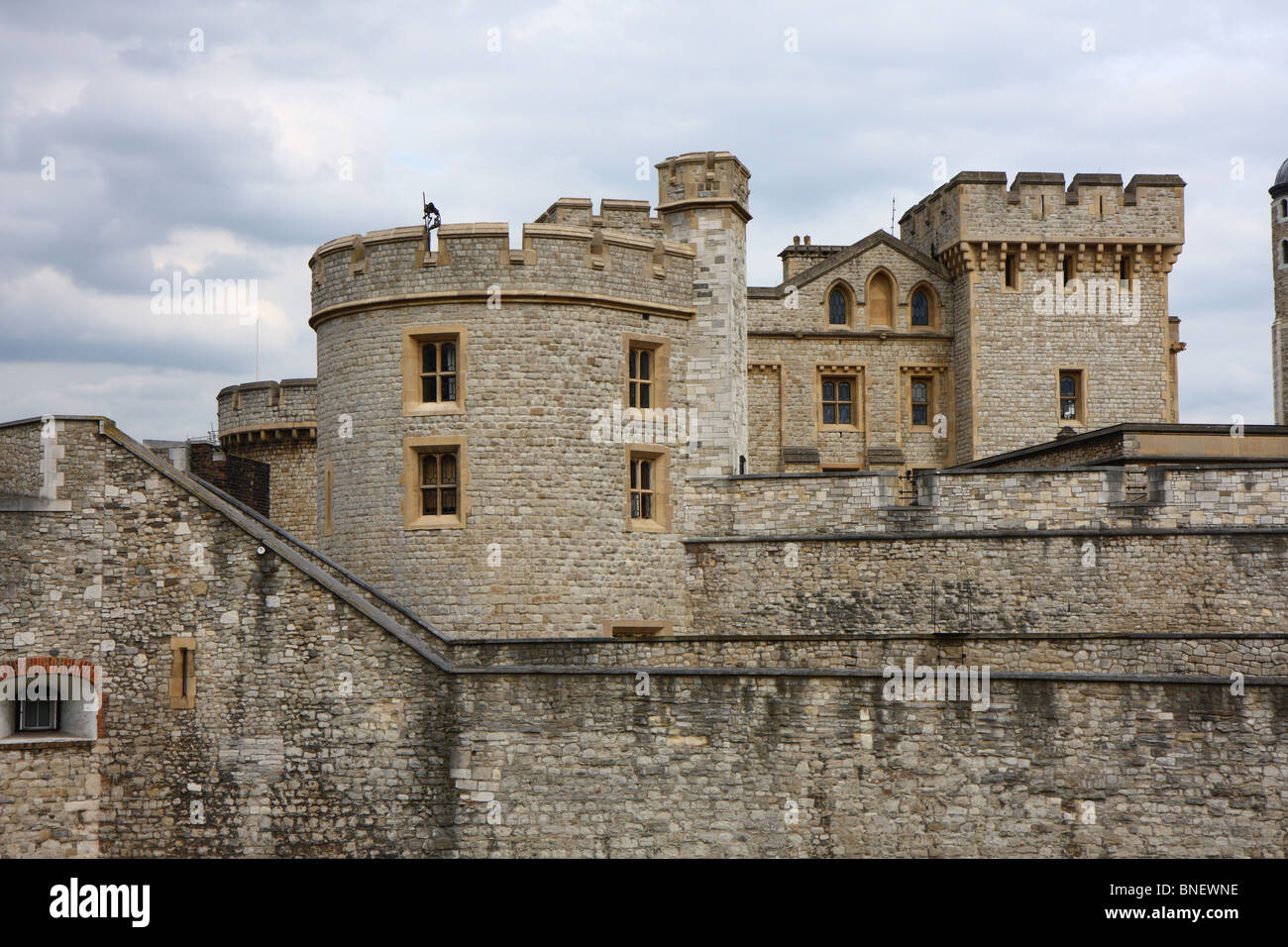 Ihre Majestät königlicher Palast und Festung - Tower of London Stockfoto