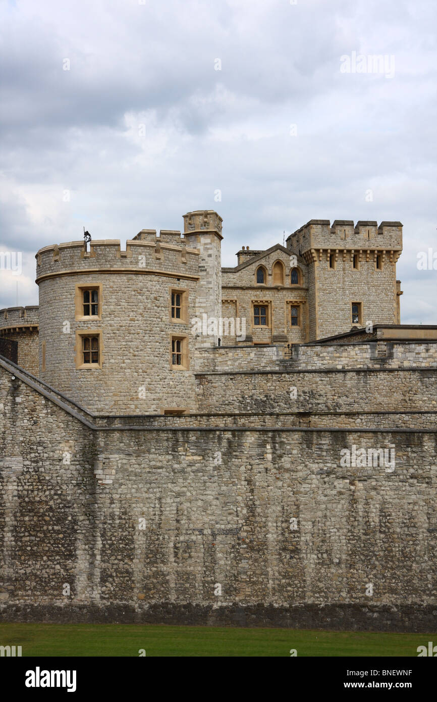 Ihre Majestät königlicher Palast und Festung - Tower of London Stockfoto