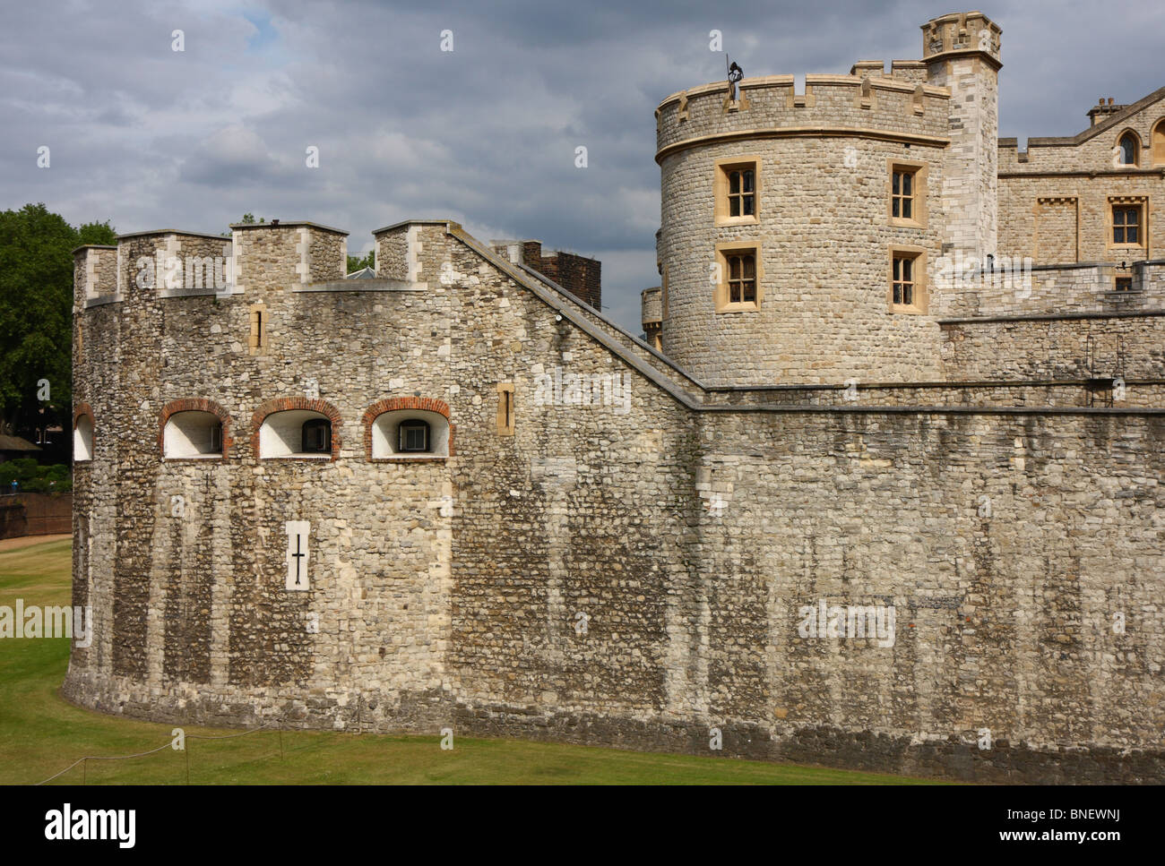 Ihre Majestät königlicher Palast und Festung - Tower of London Stockfoto