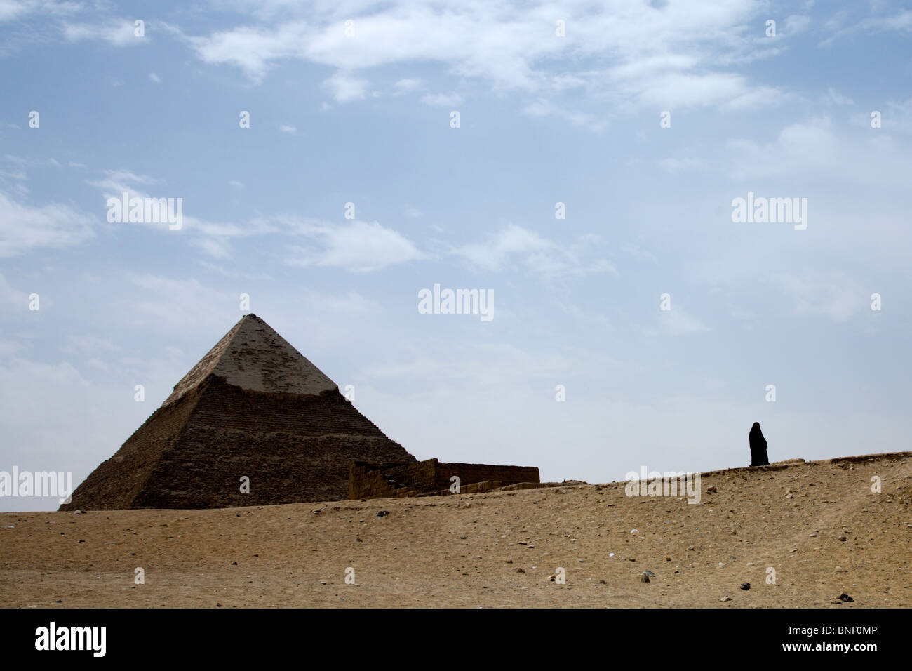 Chephren-Pyramide in Ägypten Stockfoto