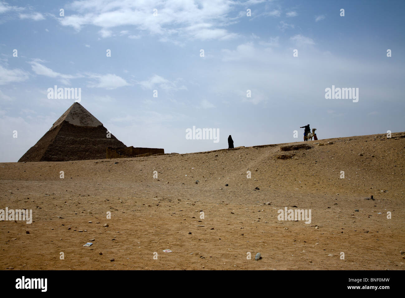 Chephren-Pyramide in Ägypten Stockfoto