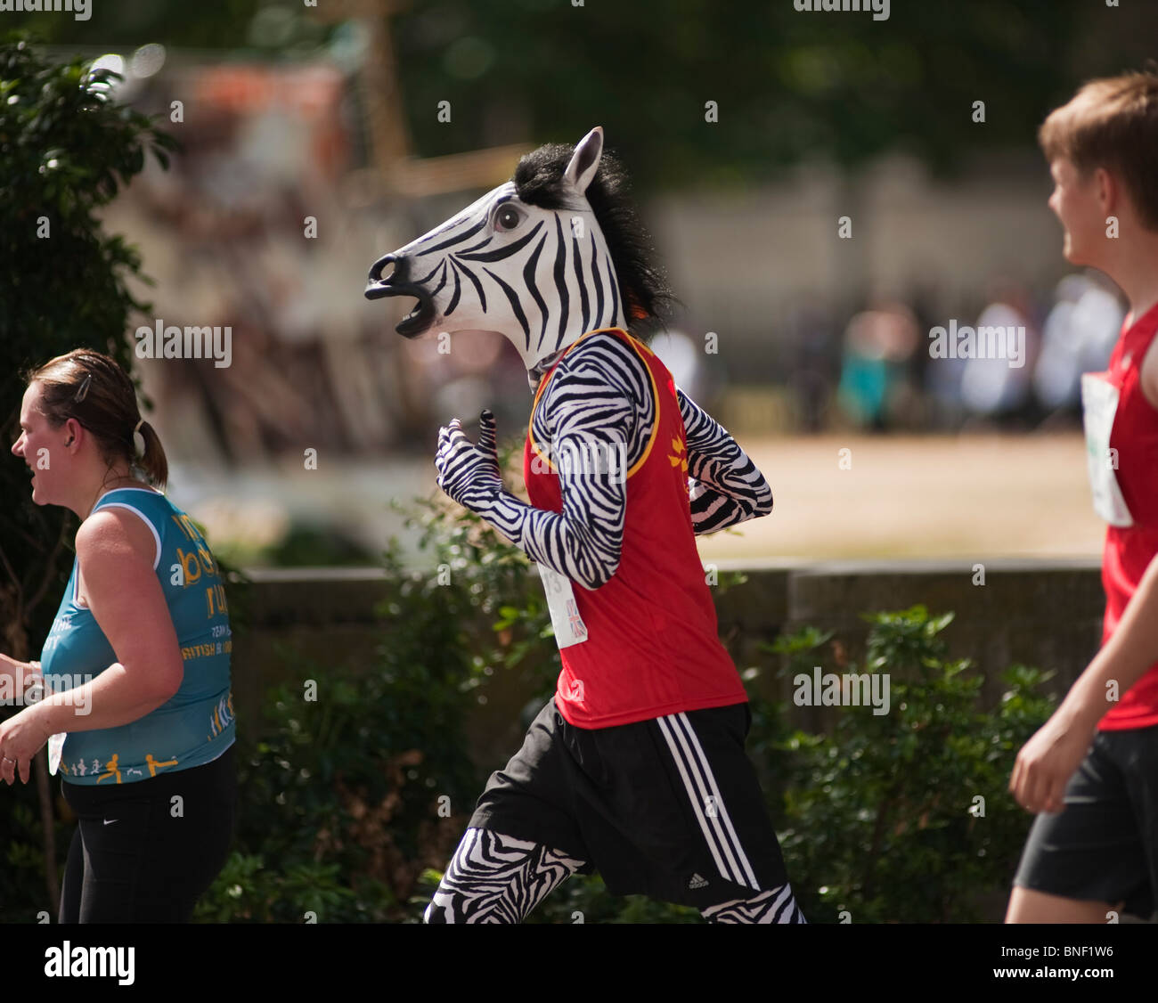 Die britischen 10 k Run, London, 2010 Stockfoto