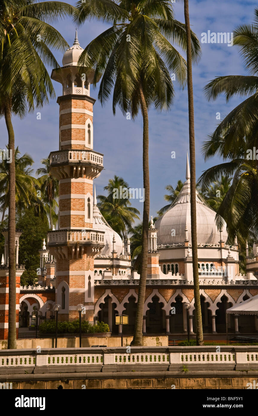 Masjid Jamek Moschee Kuala Lumpur Malaysia Stockfoto