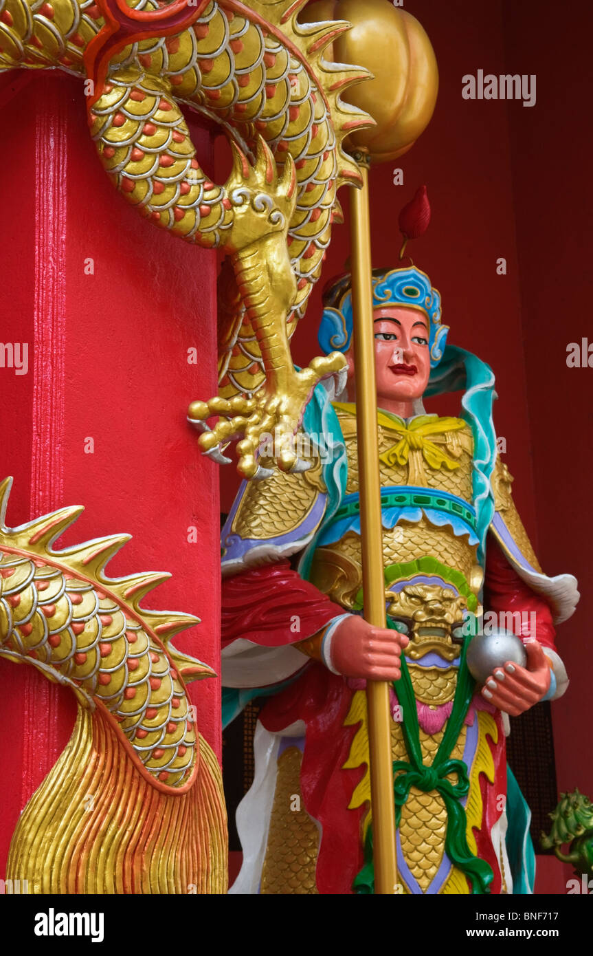 Guan Ti Tempel Chinatown Kuala Lumpur Malaysia Stockfoto
