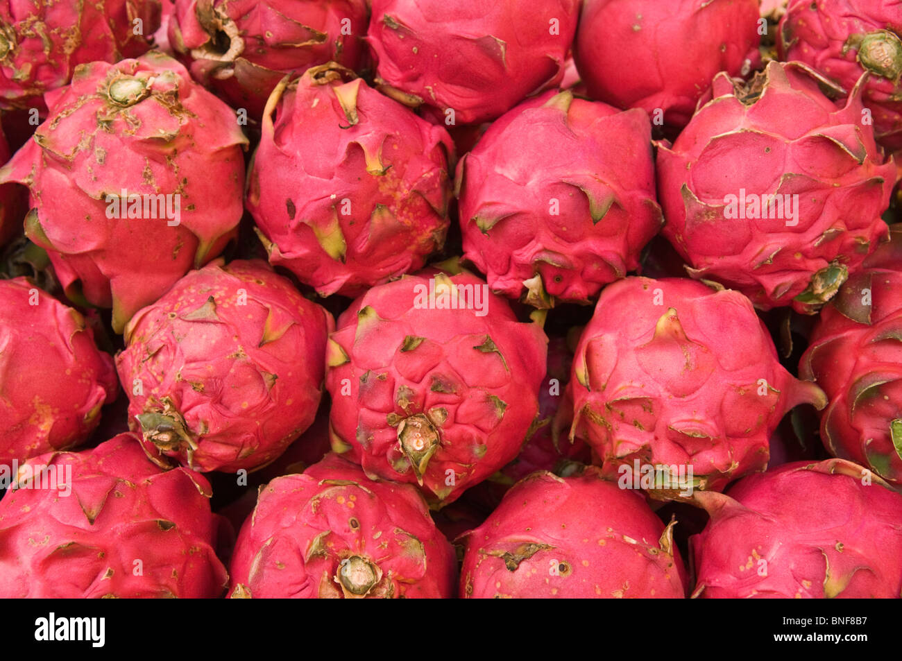 Drachenfrucht Chow Kit Market Kuala Lumpur Malaysia Stockfoto