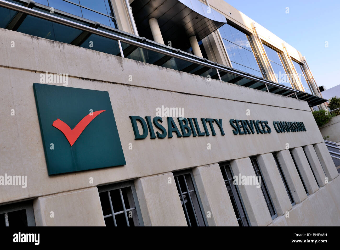Hauptsitz der Disabiltiy Services Commission, Perth, Western Australia Stockfoto