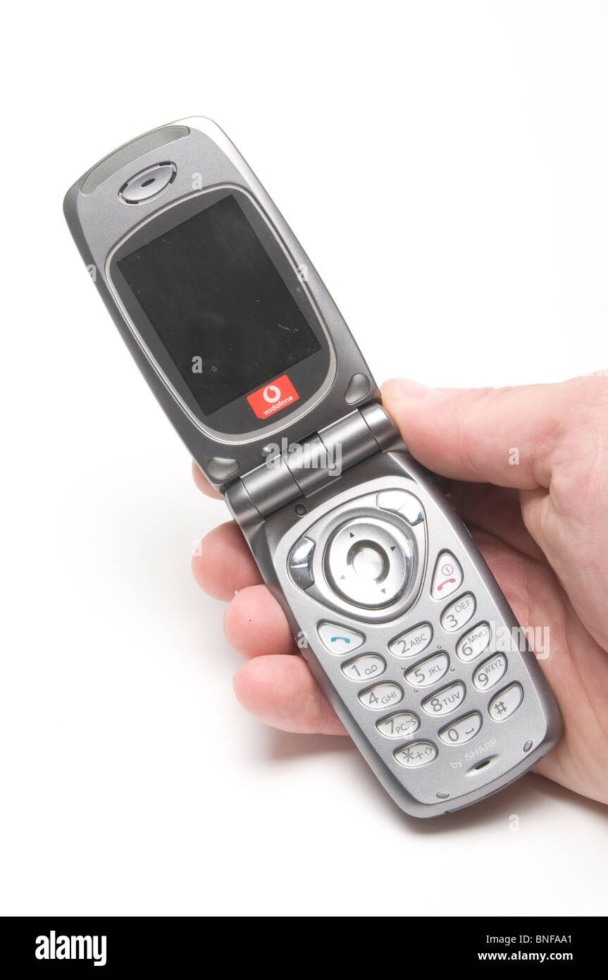 alte Handys Handy-Handys Handy Retro-Mode fashioned Stil Design-Stil Stockfoto
