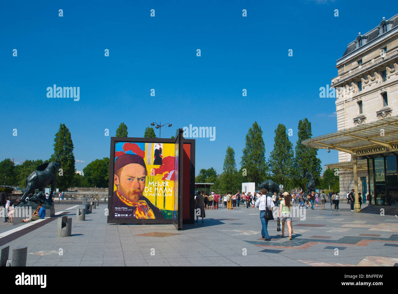 Außen Musee d ' Orsay St-Germain-des-Prés Paris Frankreich Europa Stockfoto