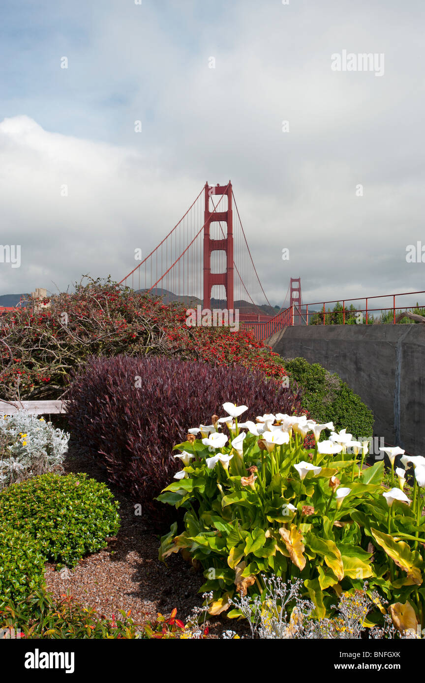 Die Golden Gate Bridge San Francisco Kalifornien, USA Stockfoto