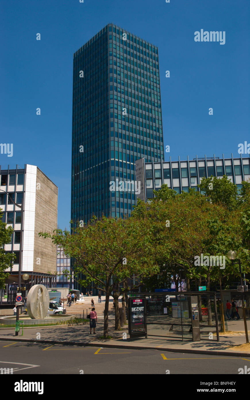 Universitäten Paris VI VII und Pierre et Marie Curie Gebäude Komplex Quartier Latin Paris Frankreich Europa Stockfoto