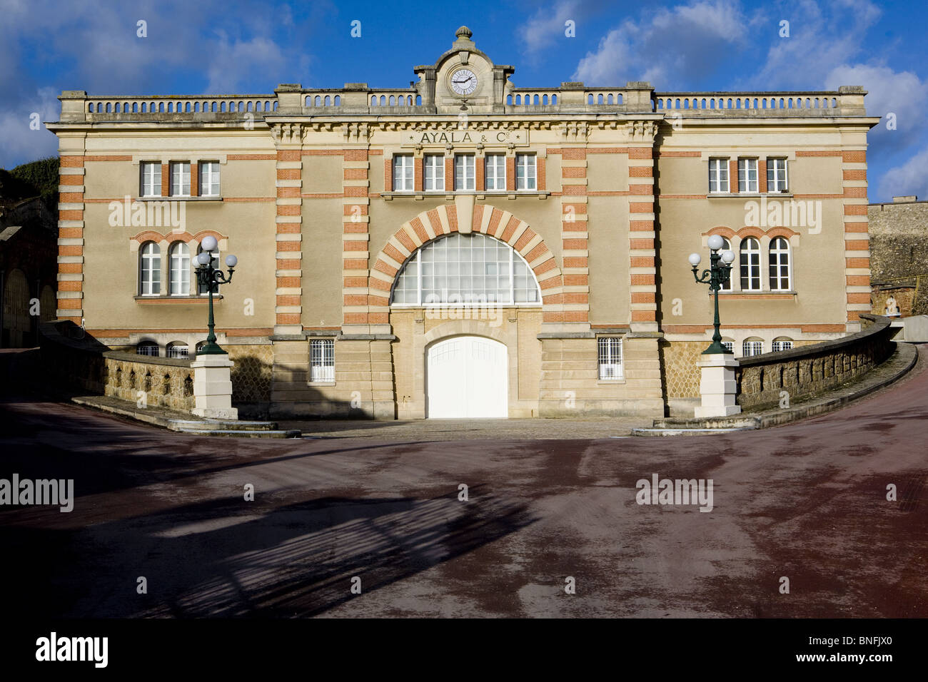 Ayala Champagner Kellerei, Ay, Champagne Region, Frankreich Stockfoto