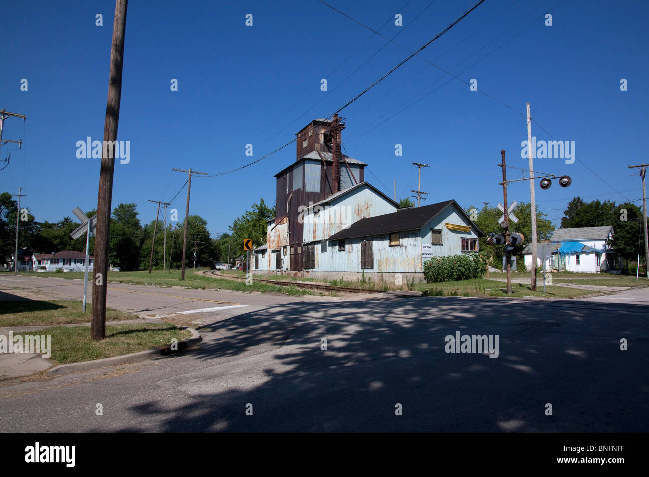 Verlassene Gebäude Saginaw, Michigan USA Stockfoto