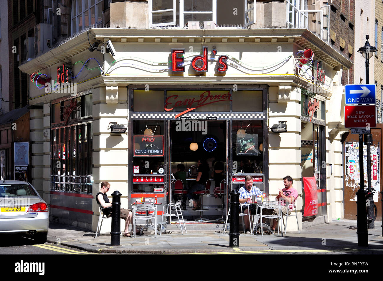 Ed Diner, Old Compton Street, Soho, West End, City of Westminster, Greater London, England, Vereinigtes Königreich Stockfoto