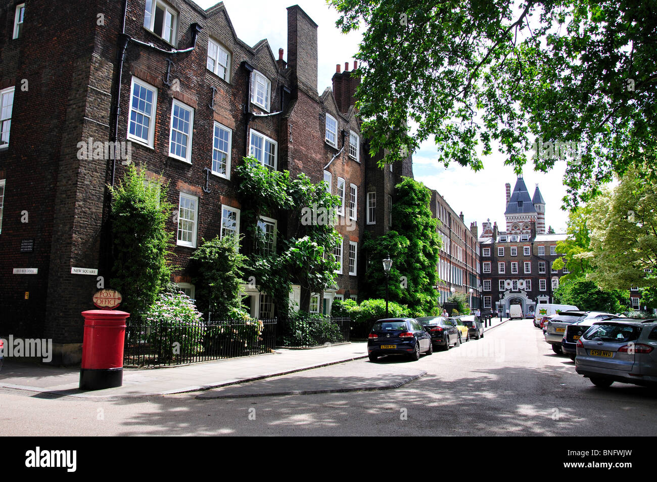 Neuer Platz, Gasthaus Lincolns, Holborn, London Borough of Camden, Greater London, England, Vereinigtes Königreich Stockfoto