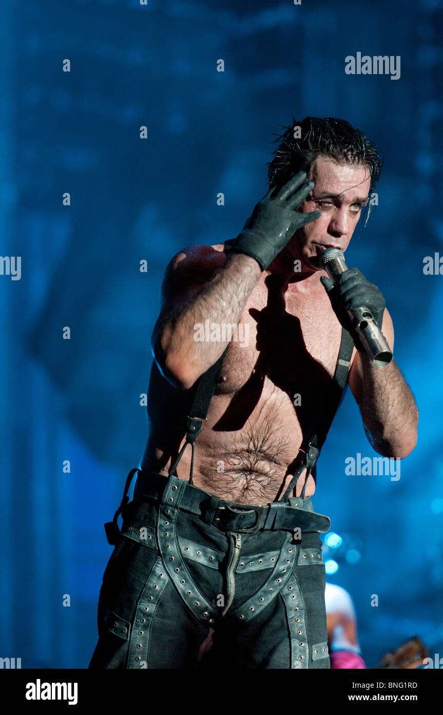 Bis Lindemann Rammstein Sanger Stockfotografie Alamy