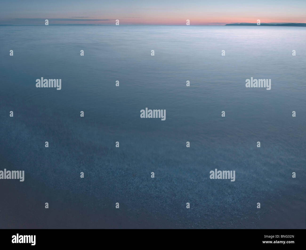 Blick auf einen See, Glen Haven Harbor, Glen Arbor, Leelanau County, Michigan, USA Stockfoto