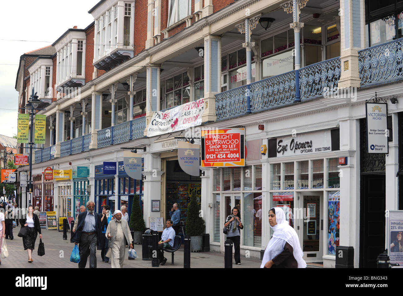 Walsall Stadtzentrum West Midlands England Uk Stockfoto