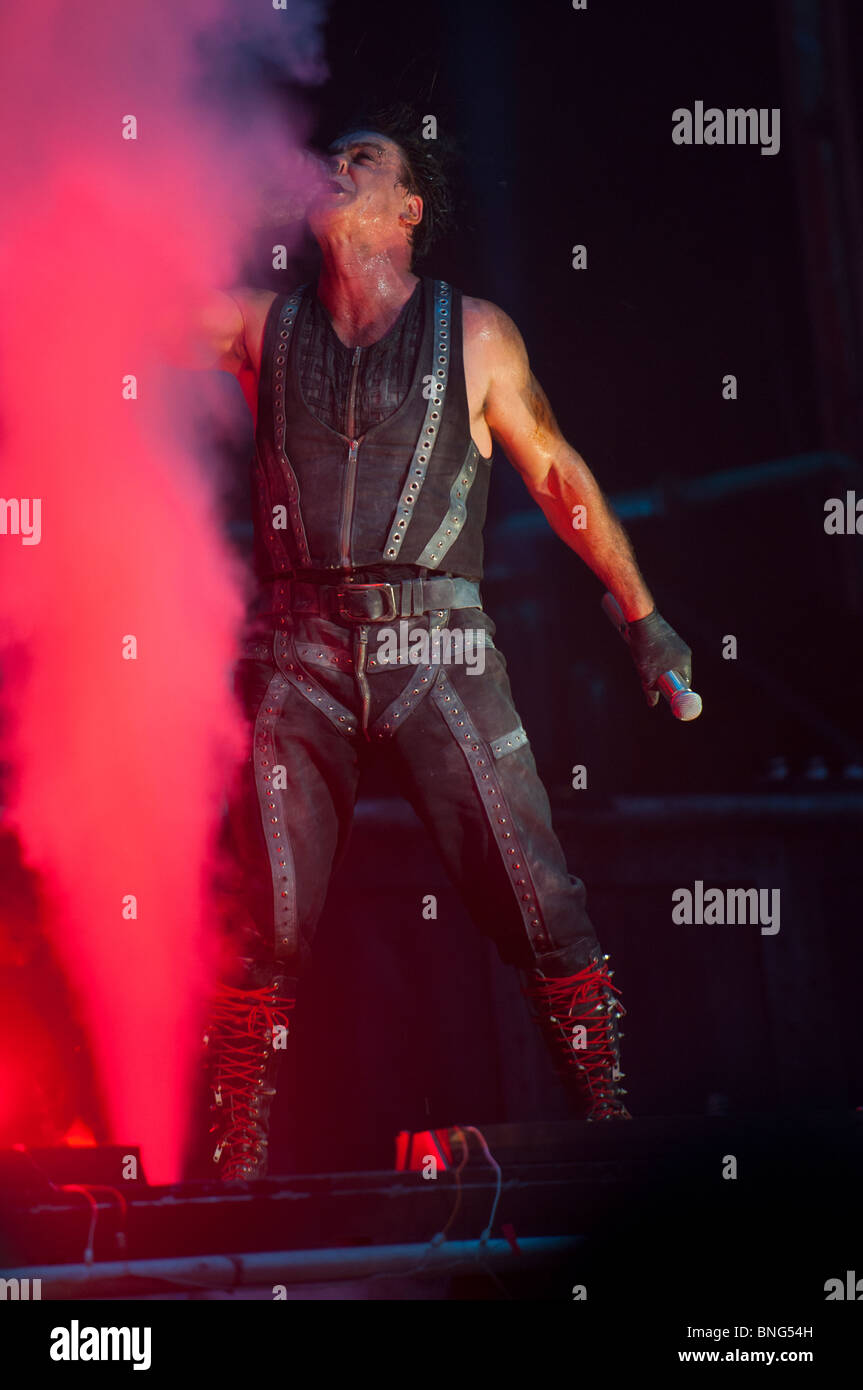 Bis Lindemann, Rammstein-Sänger Stockfoto