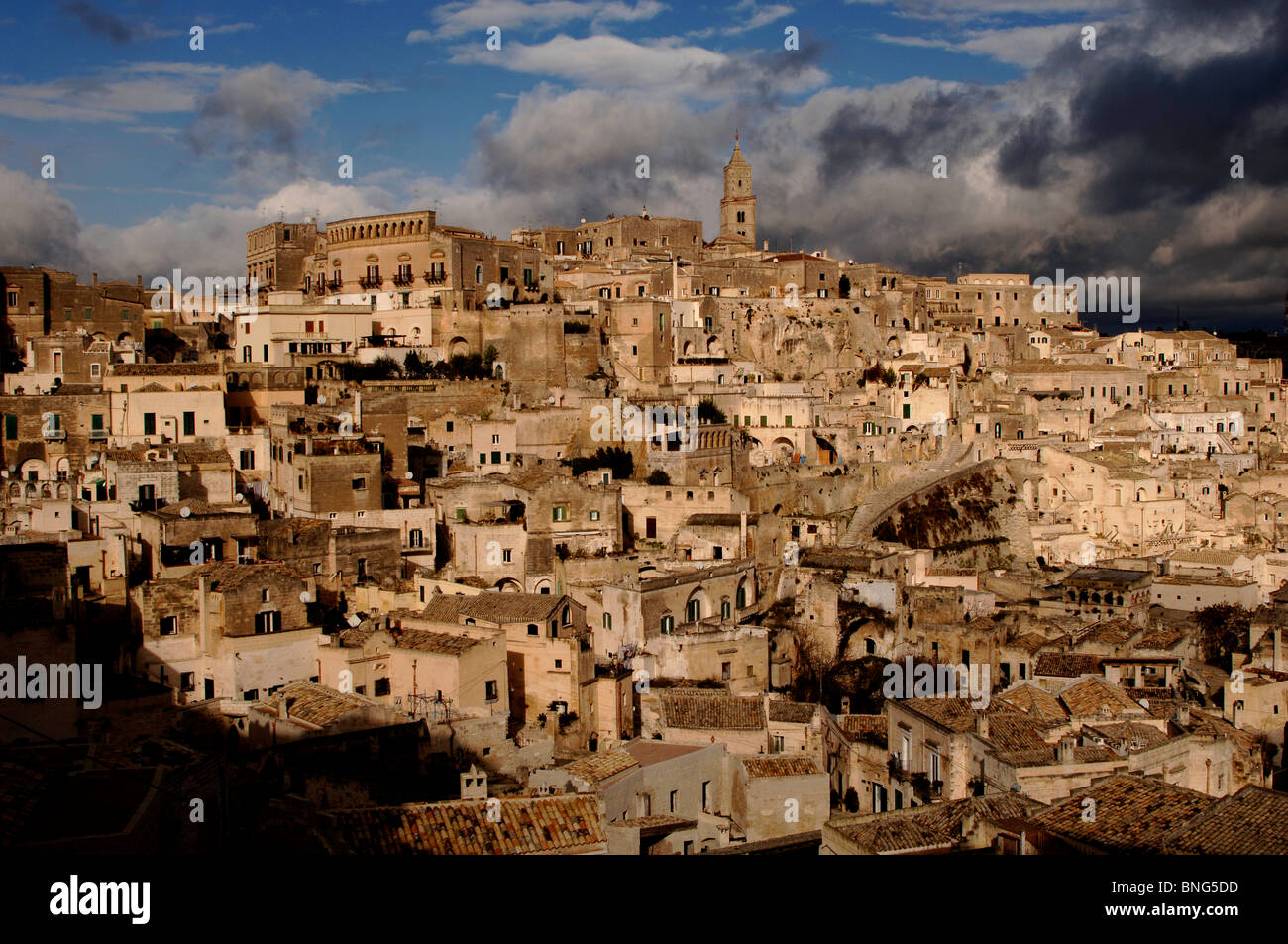 Matera-Basilikata-Italien Stockfoto