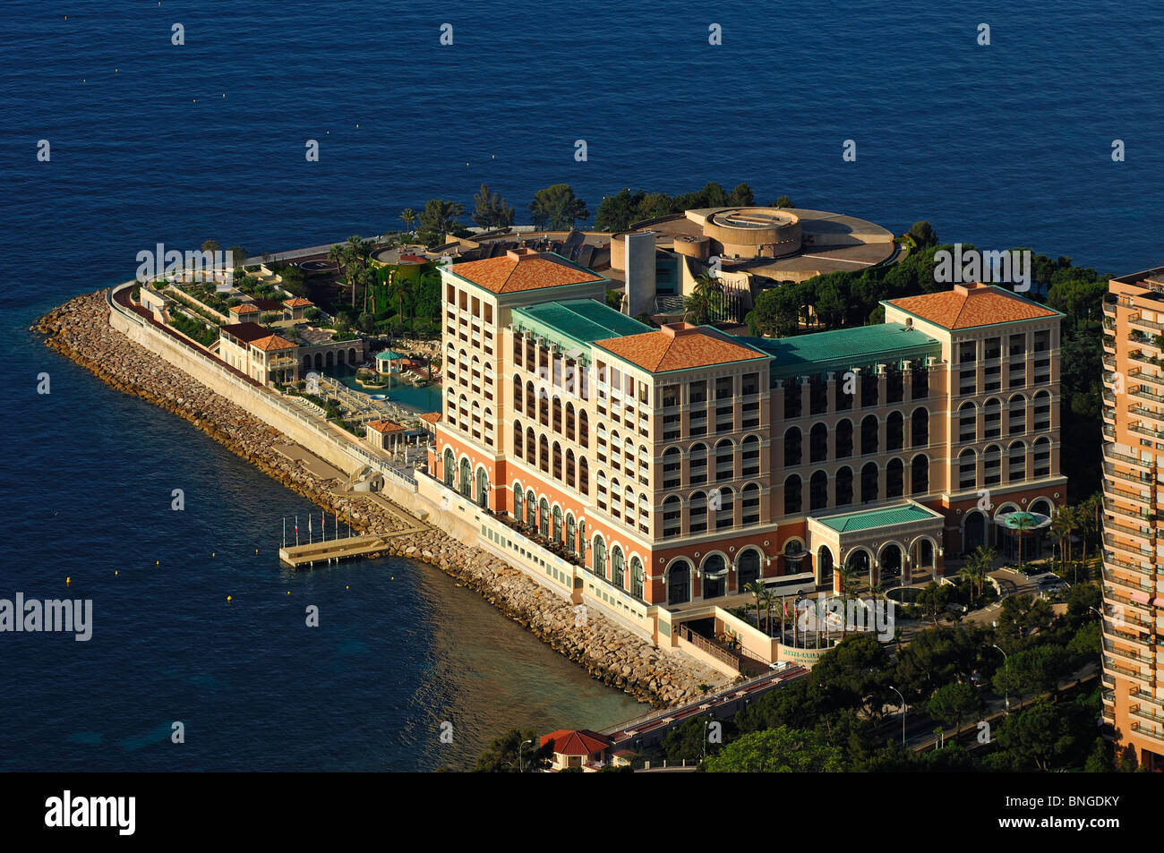 Monte Carlo Bay Hotel, Montecarlo, Fürstentum Monaco Stockfoto