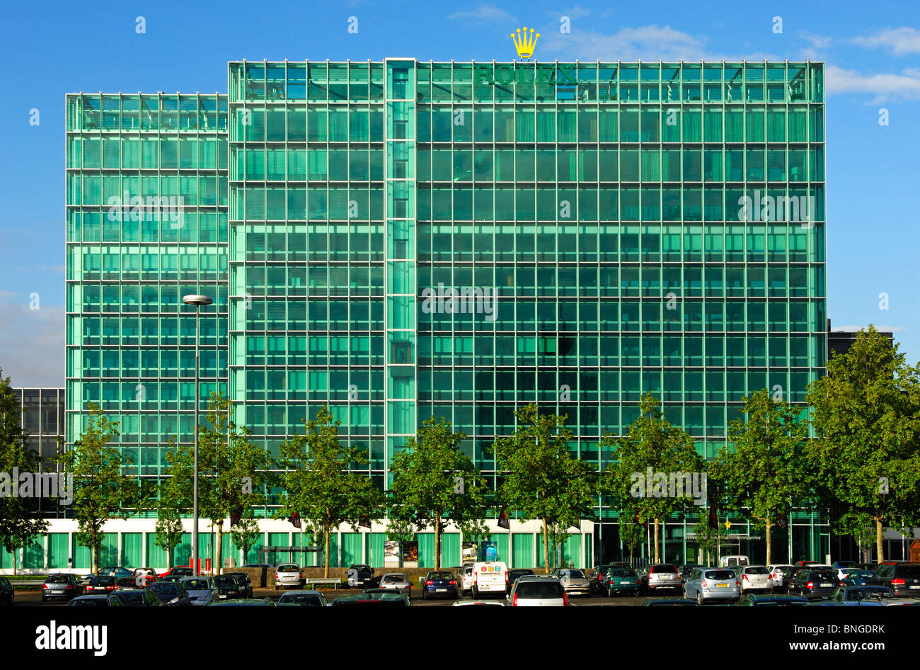 Hauptsitz der Schweizer sehen Hersteller Rolex SA in Genf, Schweiz  Stockfotografie - Alamy