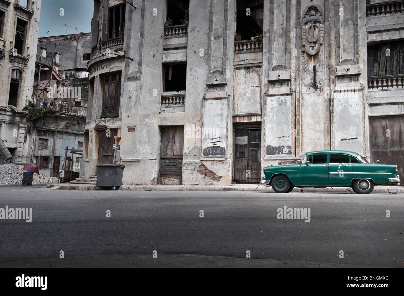 50er Jahre Auto in Alt-Havanna, Kuba Stockfoto