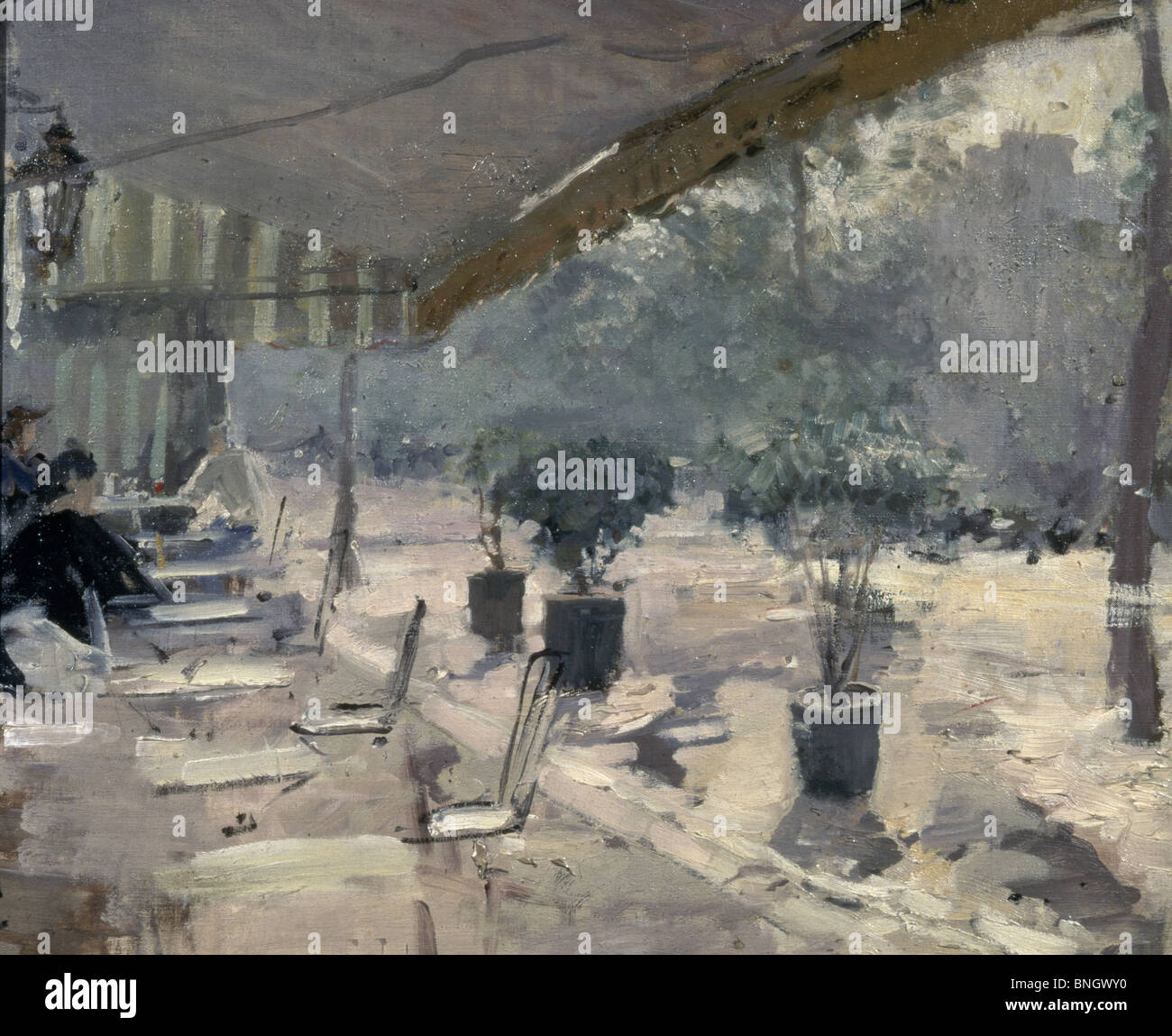 Frankreich, Paris, Cafés in Paris von Konstantin Alekseevic Korowin, (1861 – 1939), Russland, Moskau, Tretjakow-Galerie, 1889-1890 Stockfoto