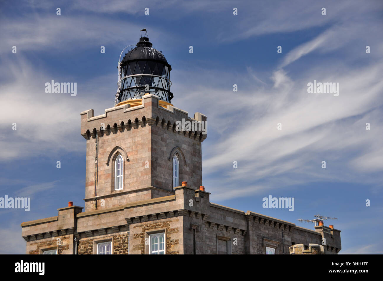 Die Insel kann Leuchtturm, Fife, Schottland Stockfoto