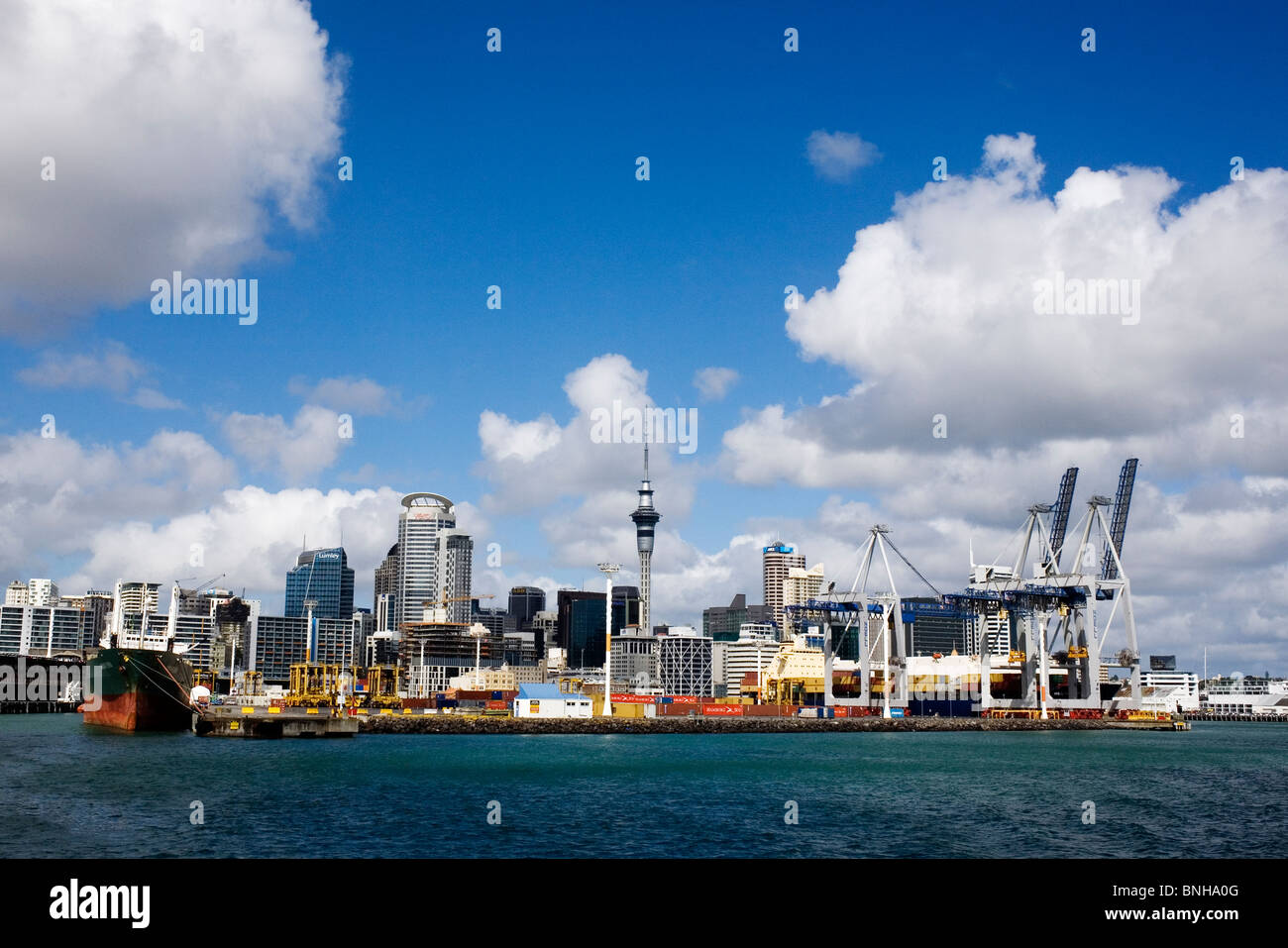 Auckland City, Neuseeland. Stockfoto