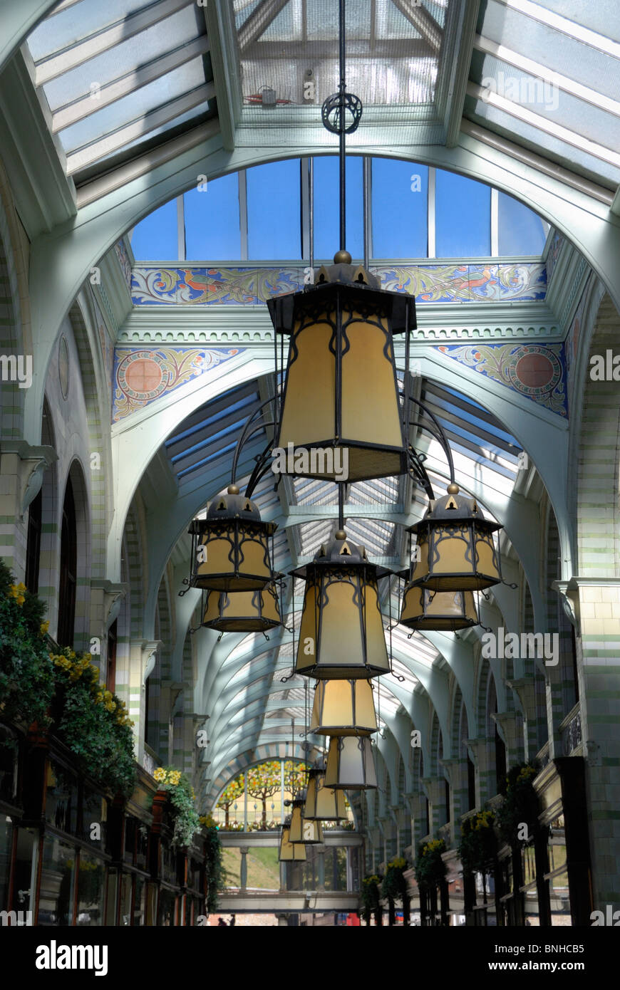 Royal Arcade, Norwich, Norfolk, England Stockfoto