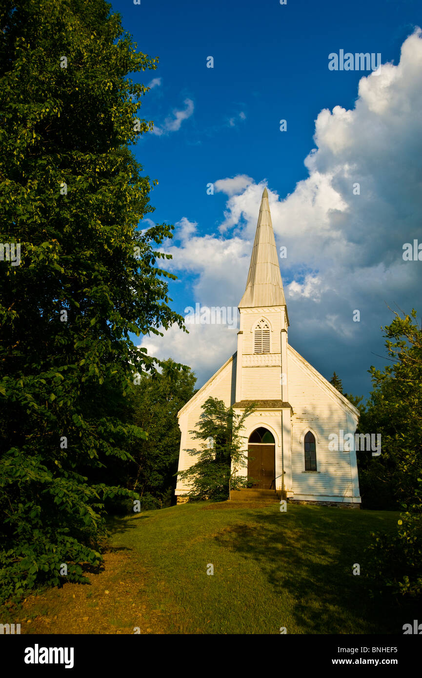 Alte anglikanische Kirche in Waterford New Brunswick, Kanada. Stockfoto