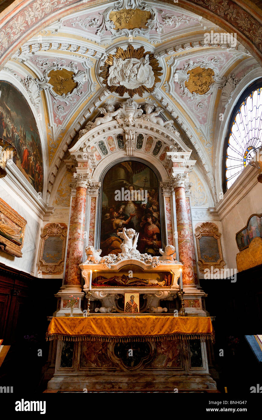 Europa, Italien, Venezia, Venedig, als Weltkulturerbe der UNESCO, San Giovanni in Bragora Kirche aufgeführt Stockfoto
