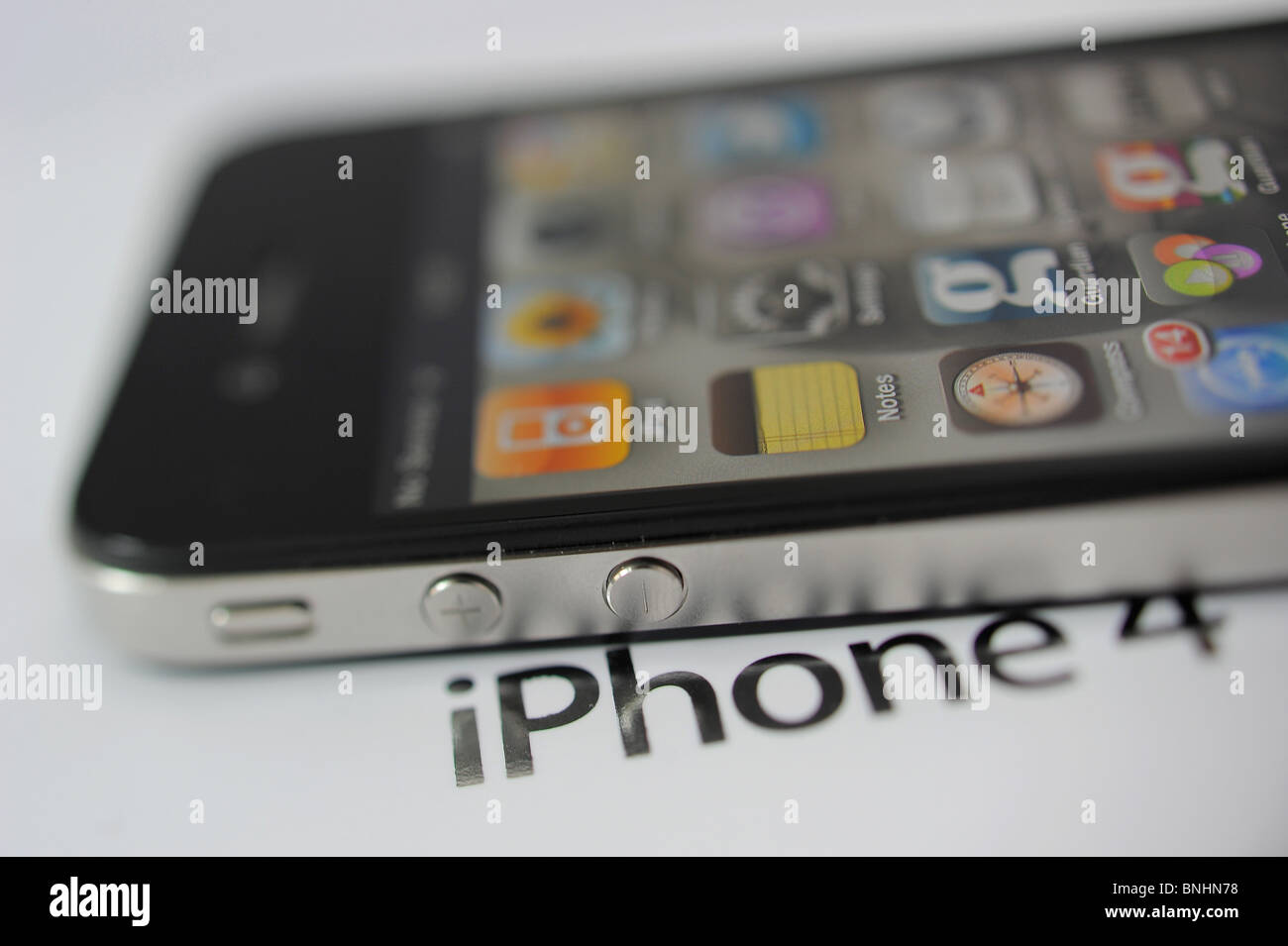 Das neue Apple iPhone 4 Handy Mobilteil Stockfoto