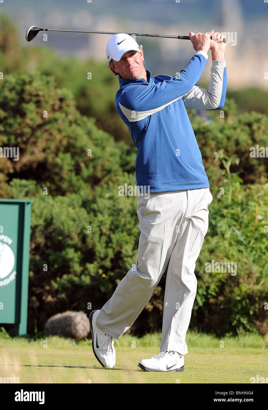 LUCAS GLOVER USA den alten Kurs ST ANDREWS ST ANDREWS Schottland 16. Juli 2010 Stockfoto