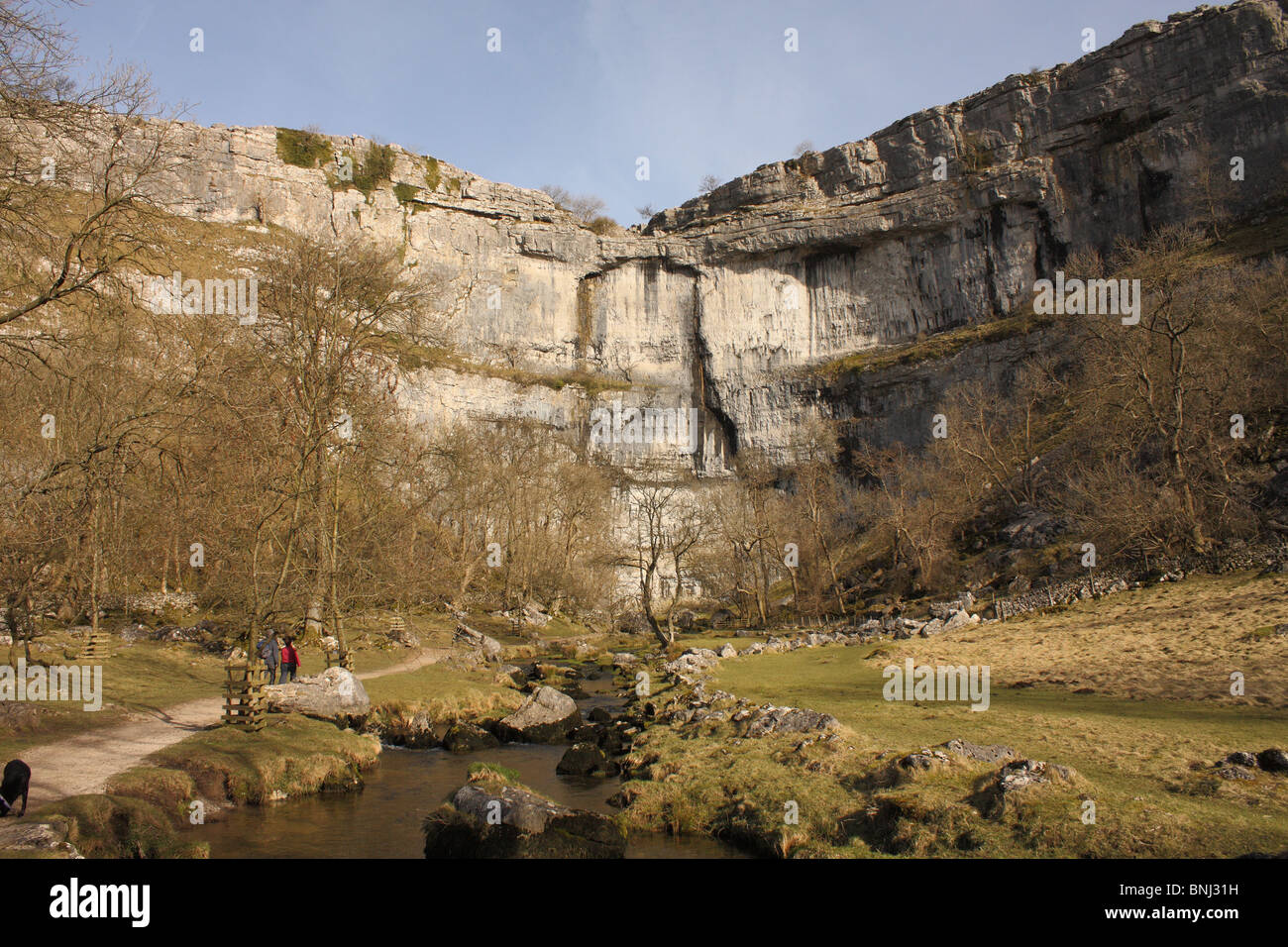 Malham Cove Stockfoto