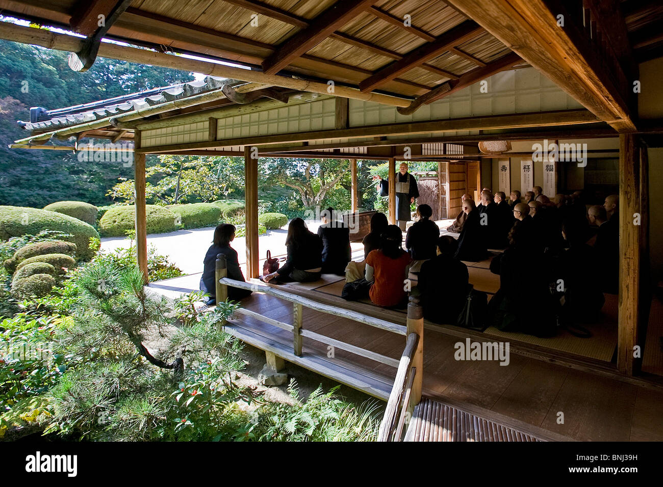 Kyoto-Japan Asien Stadt Stadt Stadt Shisendo Tempel Tempel Tempel Anordnung Kultur Tradition Park meditation Stockfoto