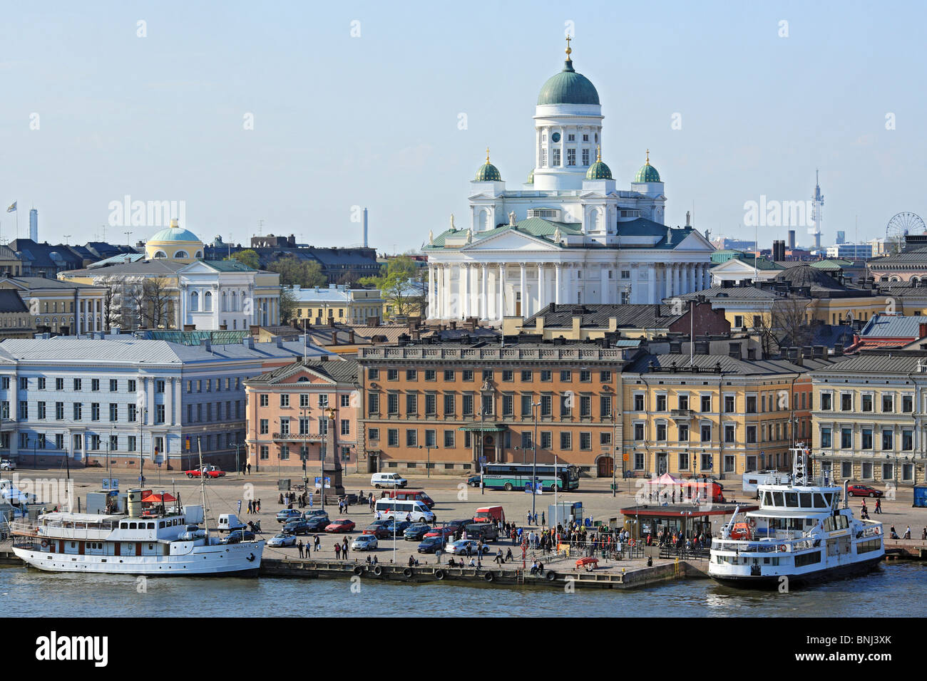 Helsinki Finnland Westeuropa Europa Europäische Tourismus Reisen tagsüber Nordeuropa finnische Stadt Städte Scandinavia Stockfoto