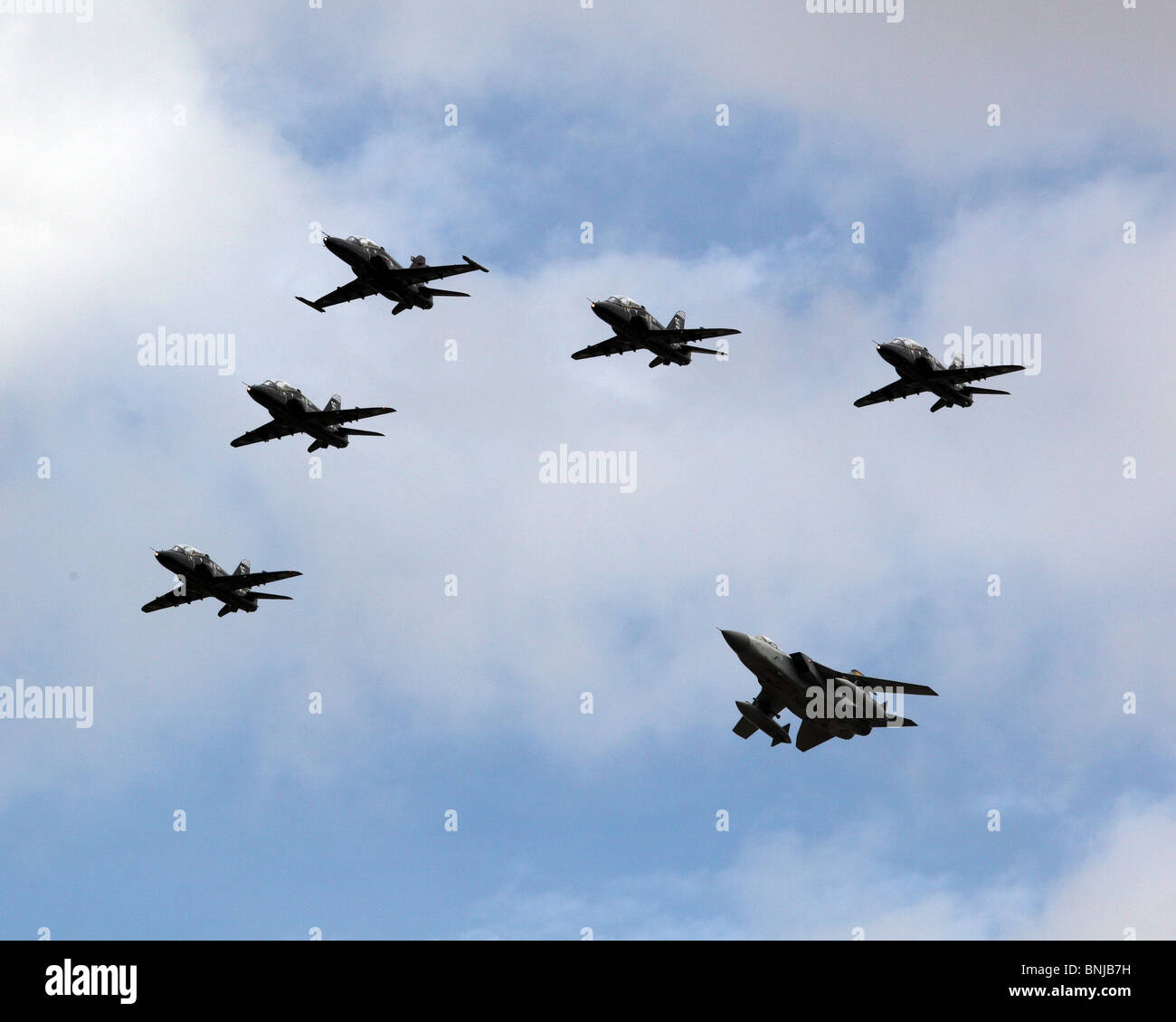 BAE Systems Hawk T1 und T2 Fairford Air Show 2010 Stockfoto