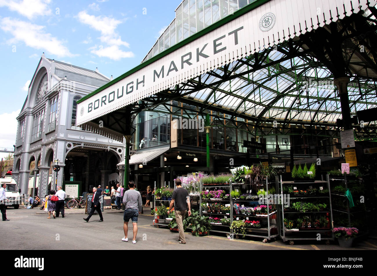Borough Market, Southwark Street, Southwark, London Borough of Southwark, Greater London, England, United Kingdom Stockfoto
